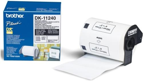 Etichete de hartie pentru coduri de bare Brother DK11240