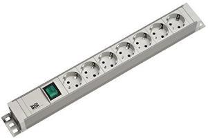 Prelungitor cu protectie Bachmann, 7 prize Schuko, lungime 2m
