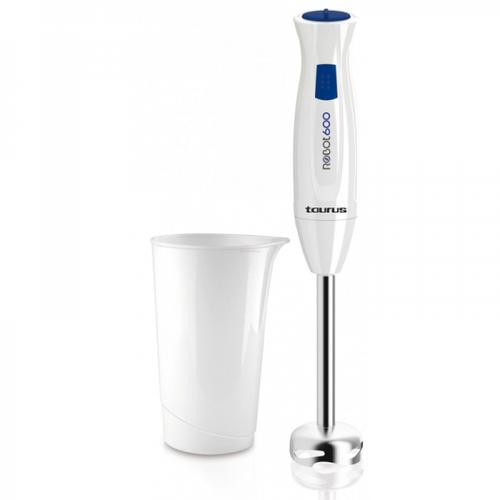 Mixer vertical Taurus Robot 600 Inox, 600W, Alb Mixer vertical Taurus Robot 600 Inox, 600W, Alb