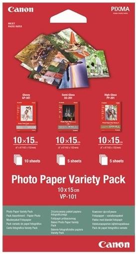 Hartie Foto Canon Variety Pack VP-101, 20 coli