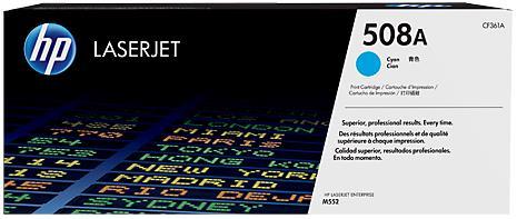 Toner HP LaserJet 508A, 5000 pagini (Cyan)