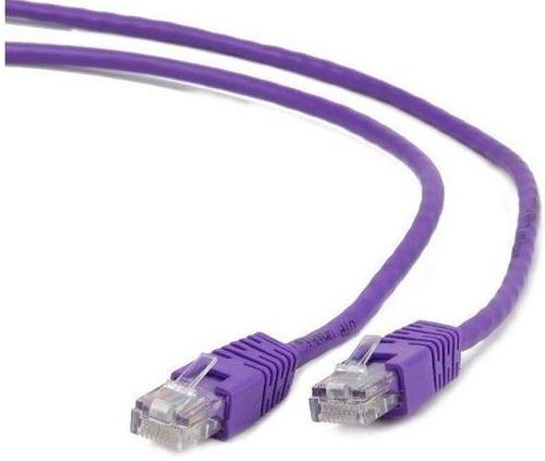 Cablu UTP Gembird PP12-1M/V, Patchcord, CAT.5e, 1m (Violet)