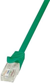 Cablu UTP LogiLink CP1095U, Patchcord, CAT.5e, 10m (Verde)