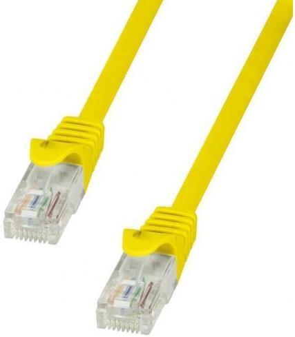 Cablu UTP LogiLink CP1067U, Patchcord, CAT.5e, 3m (Galben)