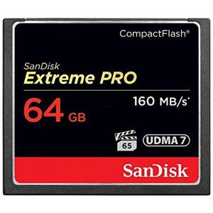 Card de memorie SanDisk Compact Flash Extreme Pro 64GB, 160MB/s