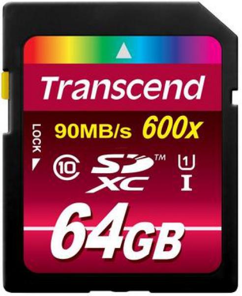 Card de memorie Transcend SDXC, 64GB, Clasa 10, UHS-I Card de memorie Transcend SDXC, 64GB, Clasa 10, UHS-I