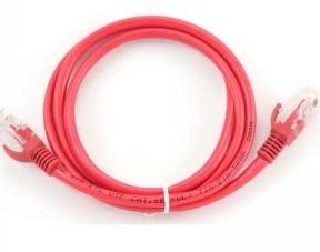 CABLU UTP Patch cord cat.5E, 5m rosu