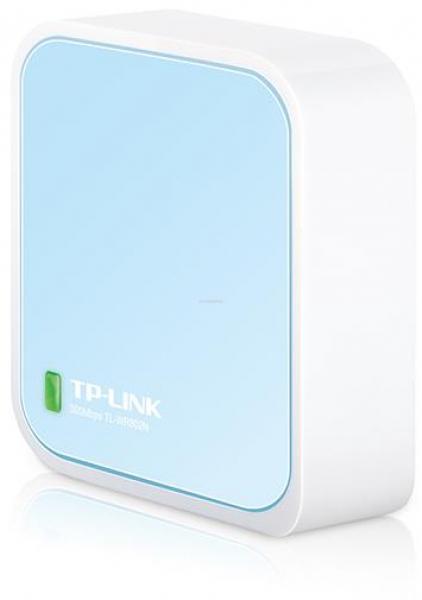 Router Wireless Nano TP-Link TL-WR802N, 300 Mbps, Antena interna