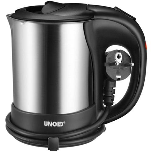 Fierbator apa electric Unold U18575 de voiaj, 1000W, 0.5l, Inox