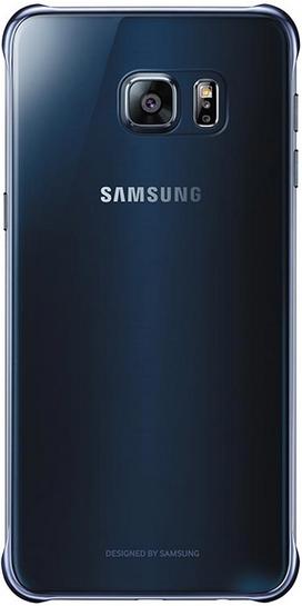 Protectie spate Clear Back Cover Samsung EF-QG928 pentru Samsung Galaxy S6 Edge Plus (Albastru)
