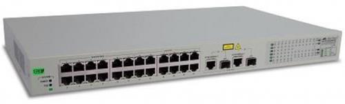 Switch Allied Telesis AT-FS750/28PS, 28 porturi, PoE, Montabil in rack