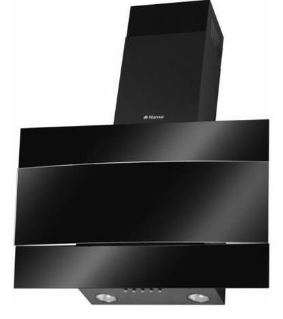 Hota decorativa HANSA OKC624SH, 1 motor, putere absorbtie: 244 m3/h (Negru)