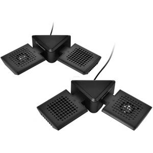 Cooler Laptop Thermaltake Satellite 2-in-1, Difuzor Stereo (Negru)