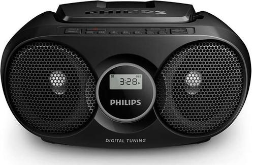Micro Sistem Philips AZ215B, CD Player (Negru)