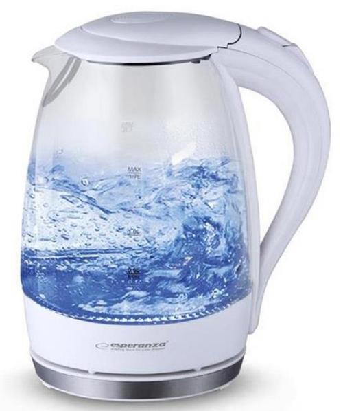 Fierbator apa ESPERANZA EKK011W SALTO ANGEL, 1.7l, 2200W (Alb)