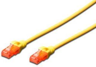 Cablu UTP Digitus, CAT6, Patch, 2m (Galben)