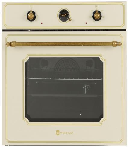 Cuptor incorporabil Studio Casa Toscana FE 660 Avena, 60L, Clasa A, Crem