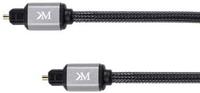Cablu optic Kruger&Matz KM0318, 0.5 m (Negru)