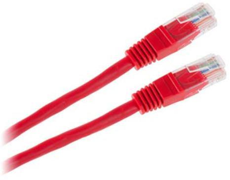 Cablu UTP OEM KPO2779B-1.0, Patchcord, 1m (Rosu)