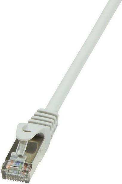 Cablu F/UTP LogiLink CP2102S, Patchcord, CAT.6, 15m (Gri)
