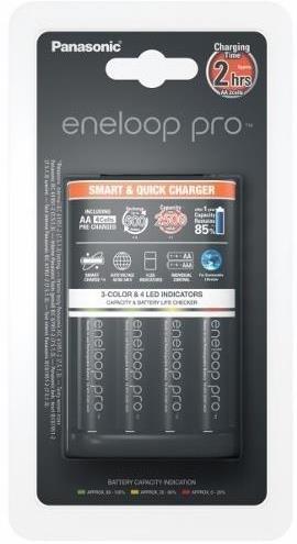 Incarcator Foto Panasonic K-KJ55HCD40E + 4 x R6/AA, 2500 mAh