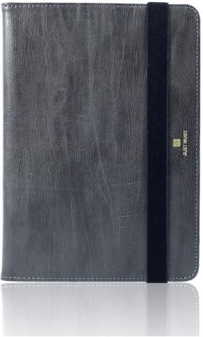 Husa Book cover Just Must Vintage JMVTG8-9GR pentru tablete de la 8inch pana la 9inch (Gri)