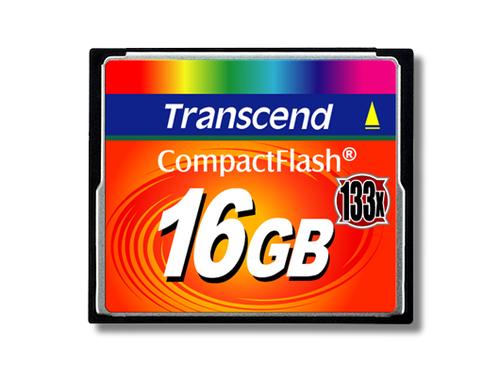 Card Transcend Compact Flash 16GB (133x) Card Transcend Compact Flash 16GB (133x)
