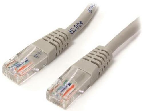 Cablu UTP Spacer SP-PT-CAT5-5M, Patch cord, CAT.5e, 5m (Gri)