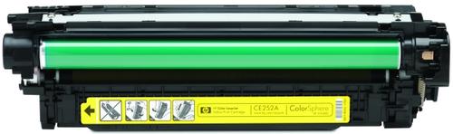 Toner HP CE252A, acoperire 7000 pagini (Galben)