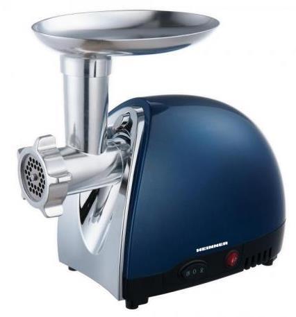 Masina de tocat Heinner Charm MG1500TA-BL, 1600W (Inox-Albastru)