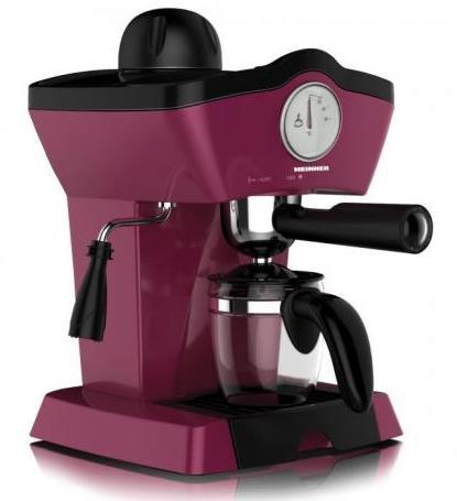 Espressor Heinner Charm HEM-200BG, 0.25l, 5 bar, 800W (Negru-Mov)