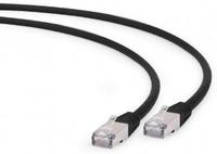 Cablu FTP Gembird PP6A-LSZHCU-BK-0.5M, Patchcord, CAT.6a, 0.5 m (Negru)