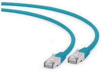 Cablu FTP Gembird PP6A-LSZHCU-G-1M, Patchcord, CAT.6a, 1 m (Verde)