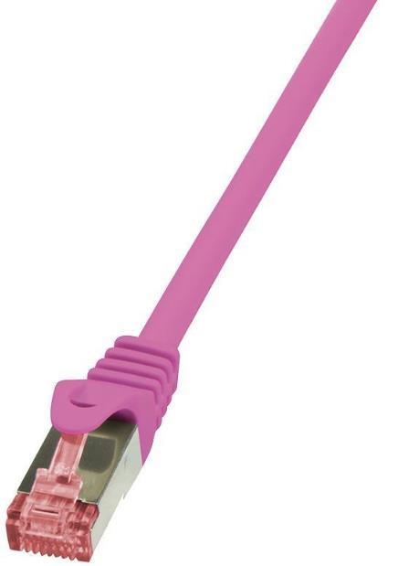 Cablu S/FTP LogiLink CQ2059S, CAT.6, 2m (Roz)