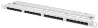 Patch Panel Lanberg PPU6-0024-S, CAT.6, 24 Porturi (Gri)