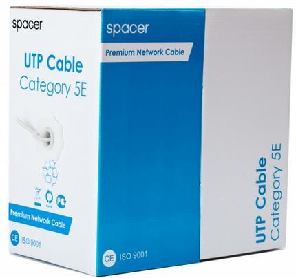 Cablu UTP Spacer RCAT5ECCA, CAT.5e, Rola, 305m