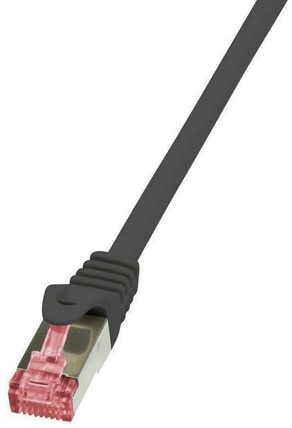Cablu S/FTP LogiLink CQ2073S, Patchcord, CAT.6, 5 m (Negru)