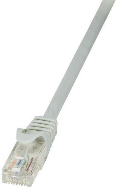 Cablu U/UTP LogiLink CP2012U, Patchcord, CAT.6, 0.25 m (Gri)