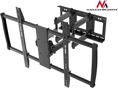 Suport Perete Maclean MC-679, 60inch - 100 inch, 80 Kg (Negru)