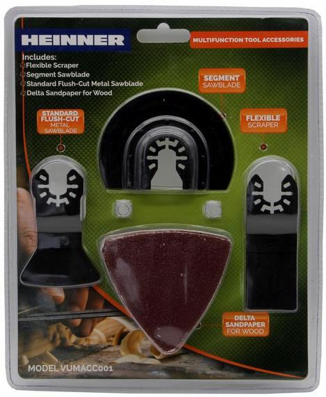 Set accesorii pentru unealta multifunctionala Heinner VUMAC001