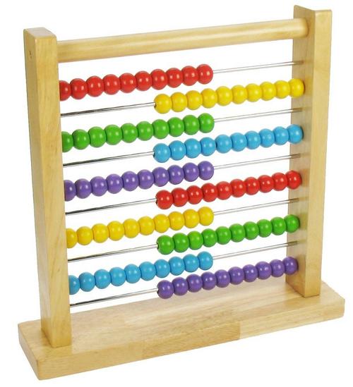Joc matematic BigJigs Numaratoare cu bile