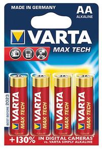 Baterii Varta AA Alkaline, 1.5V, 2970mAH