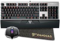 Kit Tastatura si Mouse Gaming Gamdias HERMES E1 Combo (Negru)