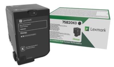 Toner Lexmark 75B20K0, 13000 pagini (Negru)