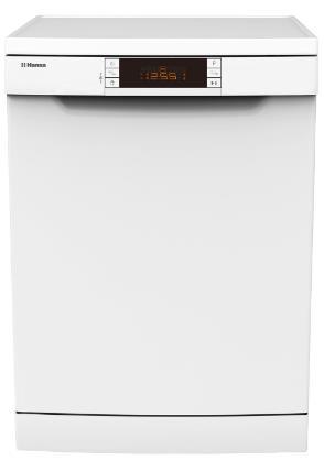 Masina de spalat vase Hansa ZWM627WEB, 14 seturi, 7 programe, Display LED, 60 cm (Alb)