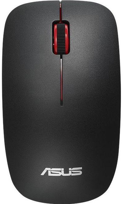 Mouse Optic ASUS WT300, 1600 DPI (Negru/Rosu)