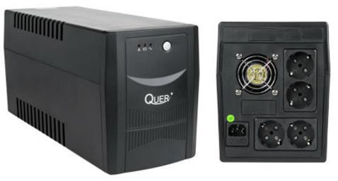 UPS Quer Micropower, 2000VA/1200W, 4 x Schuko (Negru)