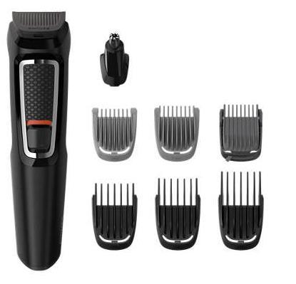 Aparat de tuns 8 în 1 Philips Series 3000 MG3730/15, 8 instrumente (Negru)