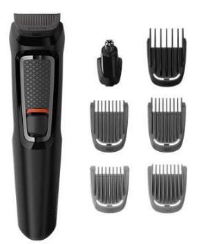 Aparat de tuns 7 în 1 Philips Series MG3720/15, 7 instrumente (Negru)