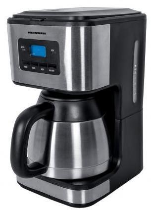 Cafetiera Heinner Digitala HCM-900XMC, 900W, 1L, Timer (Inox)